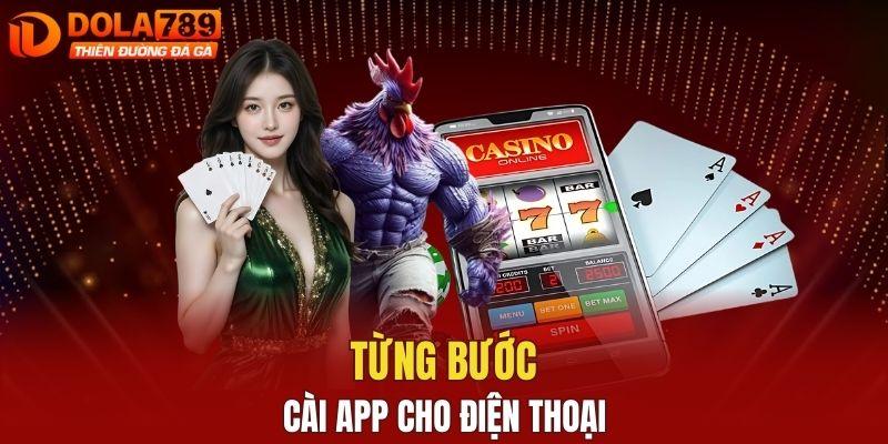 Từng bước cài app cho điện thoại